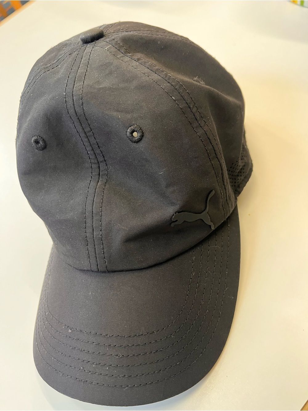Puma Black Performance Baseball Cap